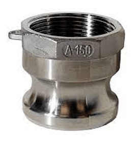 2-1/2″ Type A Camlock FNPT 316 Stainless Steel